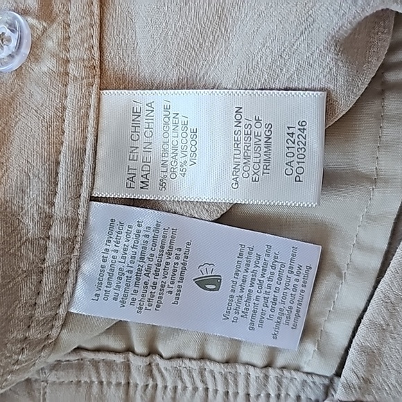 Twik Organic Linen Shorts, XL - Picture 7 of 13